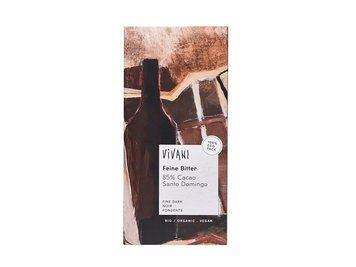 Шоколад чорний Vivani Feine Bitter 85% какао органічний,100 г 7364 фото