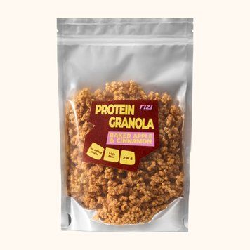 Протеїнова гранола &laquo; Baked Apple & Cinnamon&raquo;, 250 г., Fizi 7884 фото