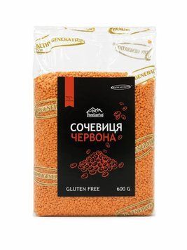 Сочевиця червона, без глютену, Healthy Generation, 600 г 7853 фото